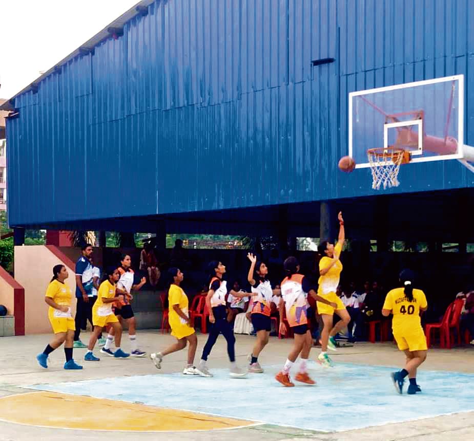 राज्य स्तरीय विद्यालय बालिका बास्केटबॉल में पटना विजेता