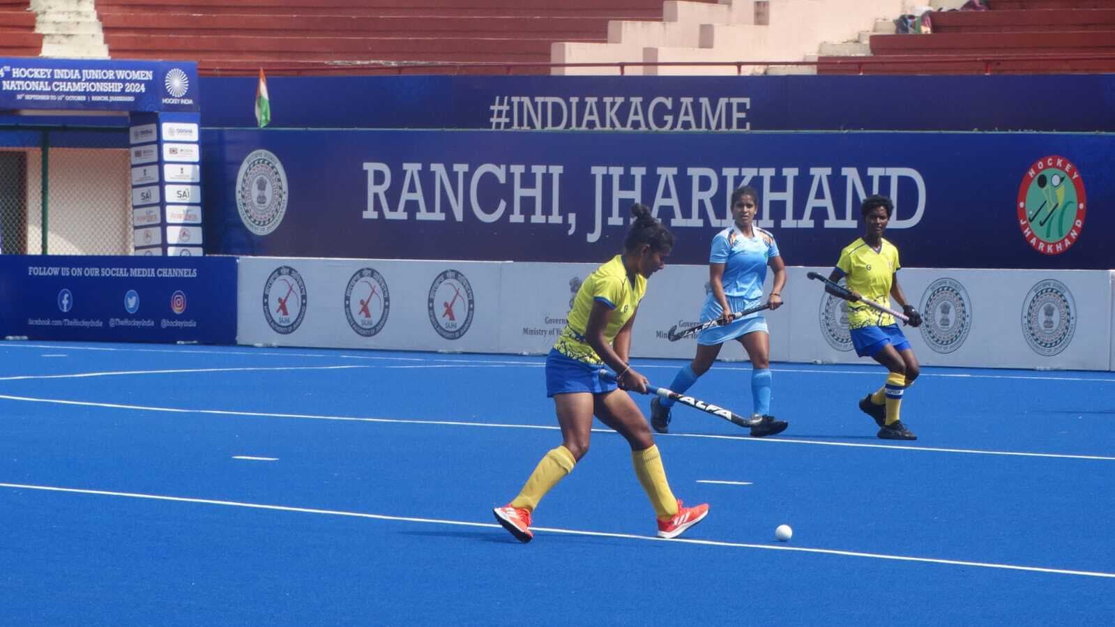 Hockey: हरियाणा, छत्तीसगढ़, ओड़िशा, उत्तर प्रदेश व कर्नाटक जीते