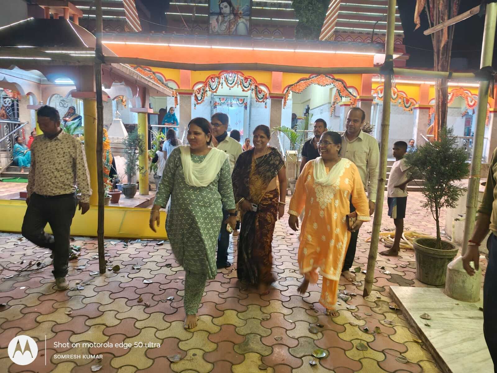 डीसी ने जामताड़ा व मिहिजाम के पूजा पंडालों का किया निरीक्षण