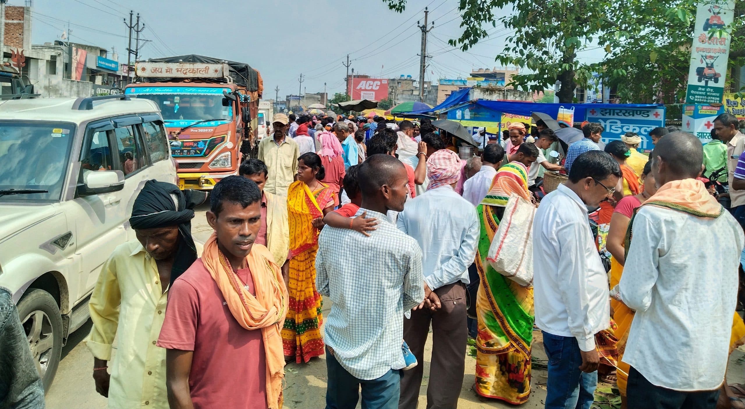 Bokaro News: जाम से परेशान रहे राहगीर, पुलिस को करनी पड़ी मशक्कत