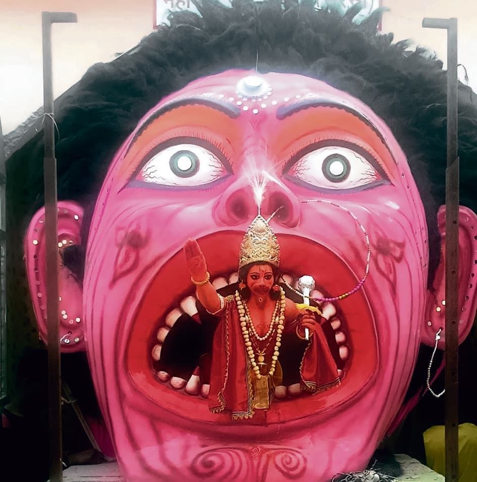 Chhapra News : दौलतगंज में 35 फुट की सुरसा होगी आकर्षण का केेंद्र