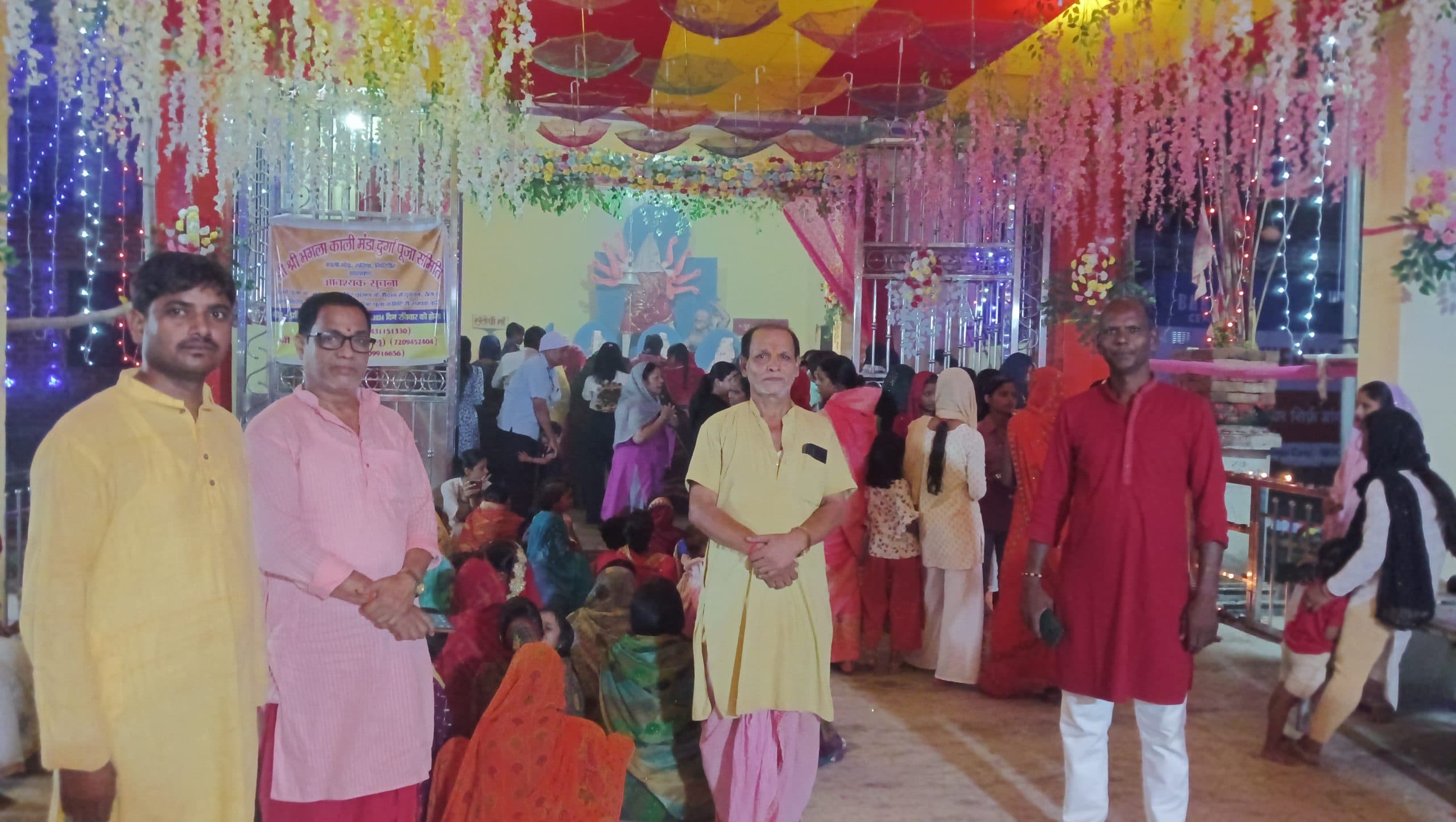 Giridih News:मां कूष्माण्डा की पूजा करने से दूर होती हैं बाधाएं : बाबूलाल पांडेय