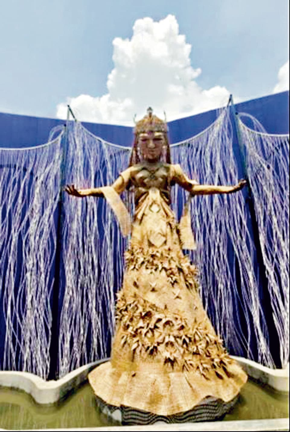 मां दुर्गा के साथ आयरिश देवी ‘दानू’ की मूर्ति भारत-आयरलैंड संबंधों का संगम