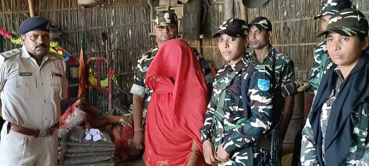 भवानीपुर में लोजपा जिला उपाध्यक्ष के घर से पांच किलो गांजा बरामद