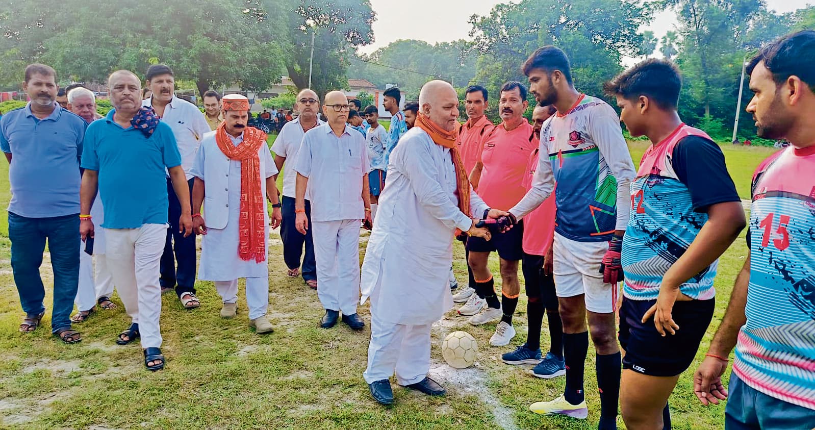 saran news. फुटबॉल टूर्नामेंट के फाइनल में सारण ने समस्तीपुर को 3- 0 से हराया