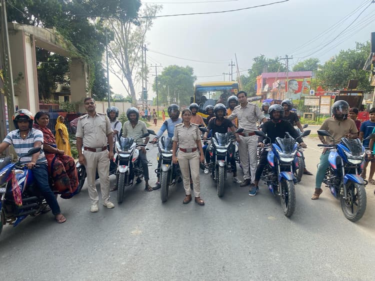 पुलिस ने चलाया वाहन जांच अभियान