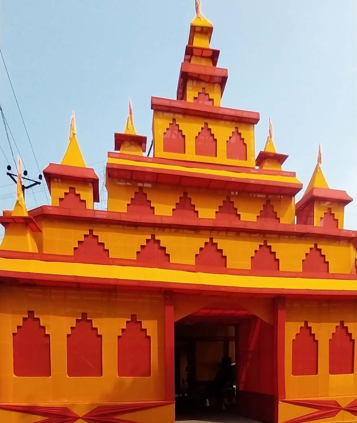 लालबालू में ढाक की धुन पर मां जगदंबे की आरती का विशेष महात्म्य