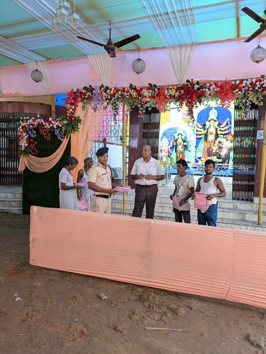 पूजा समितियों को सिखाया गया आग बुझाने का गुर