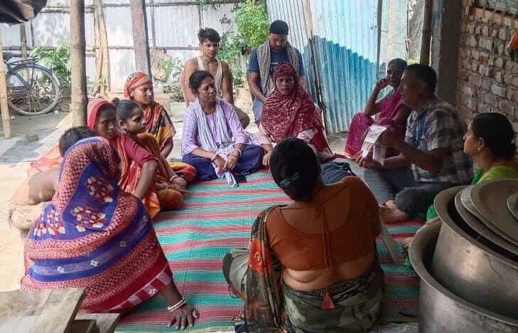 सामुदायिक बैठक से मिल रही ग्रामीण क्षेत्रो में नियमित टीकाकरण को गति