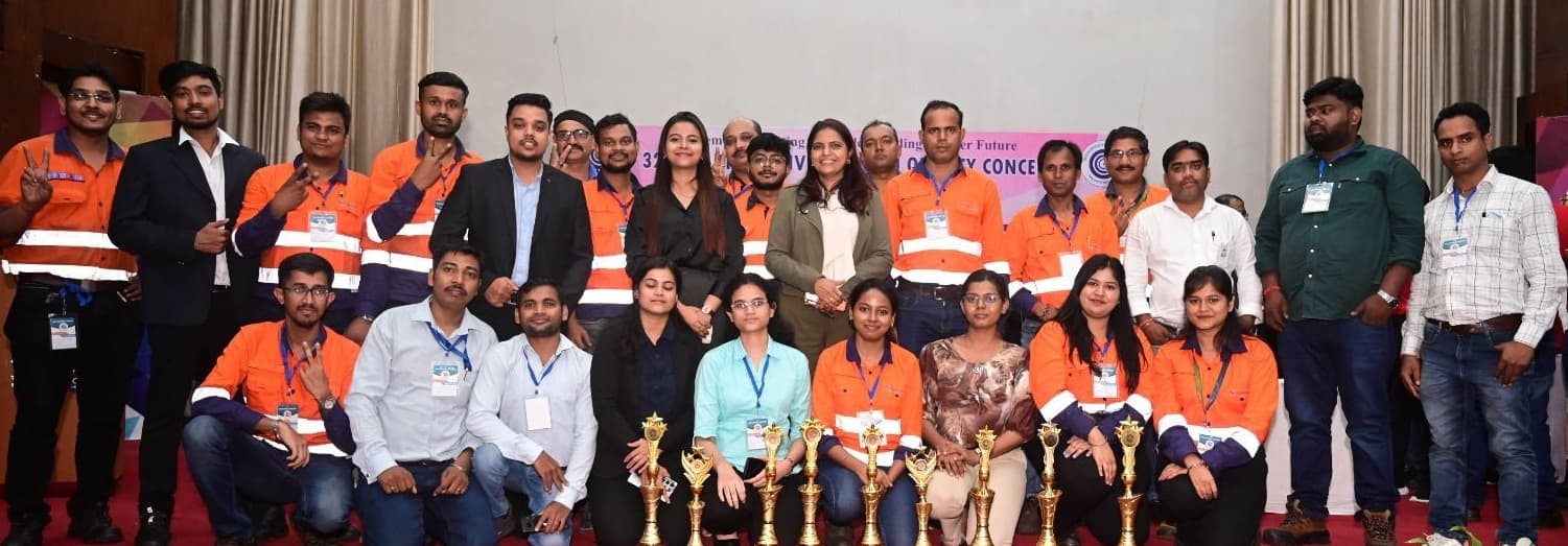 Bokaro News: कन्वेंशन ऑन क्वालिटी कॉन्सेप्ट्स में वेदांता इएसएल उत्कृष्ट पुरस्कार से सम्मानित