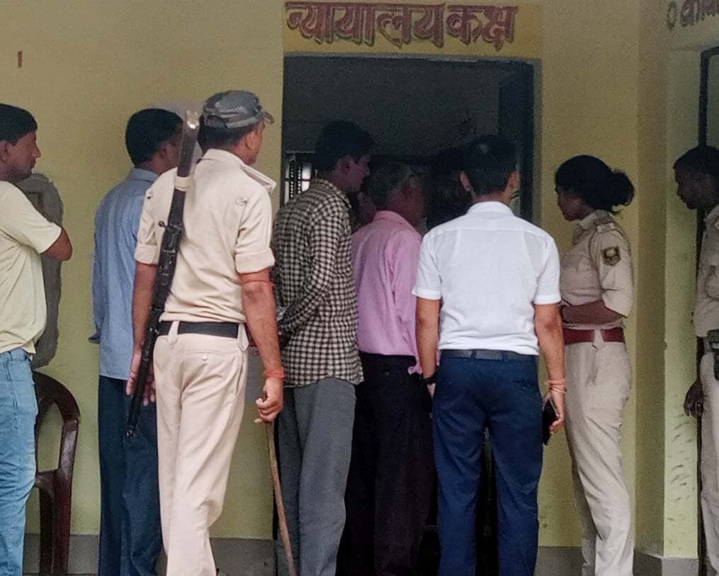 हरदा ग्राम कचहरी का ताला तोड़कर चोरी