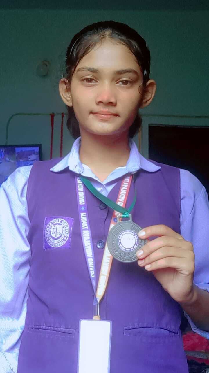 वुशु : गोविंद विद्यालय की प्राची ने जीते कांस्य पदक