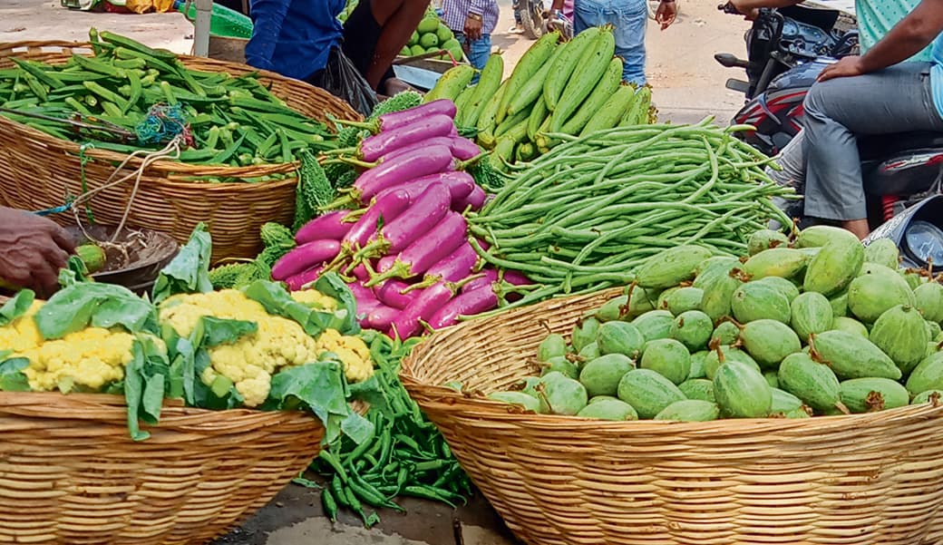 Chhapra News : दशहरा में सब्जियों के दाम ने फीका किया स्वाद, टमाटर ने लोगों को किया ''लाल''