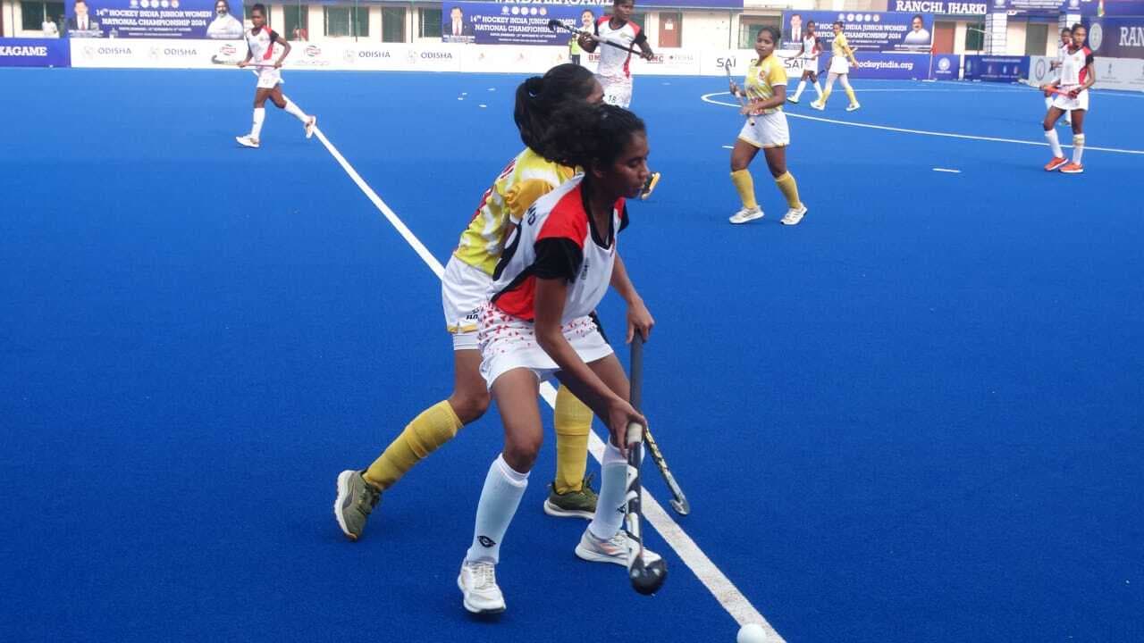 Hockey: झारखंड व मध्यप्रदेश के बीच होगा खिताबी मुकाबला