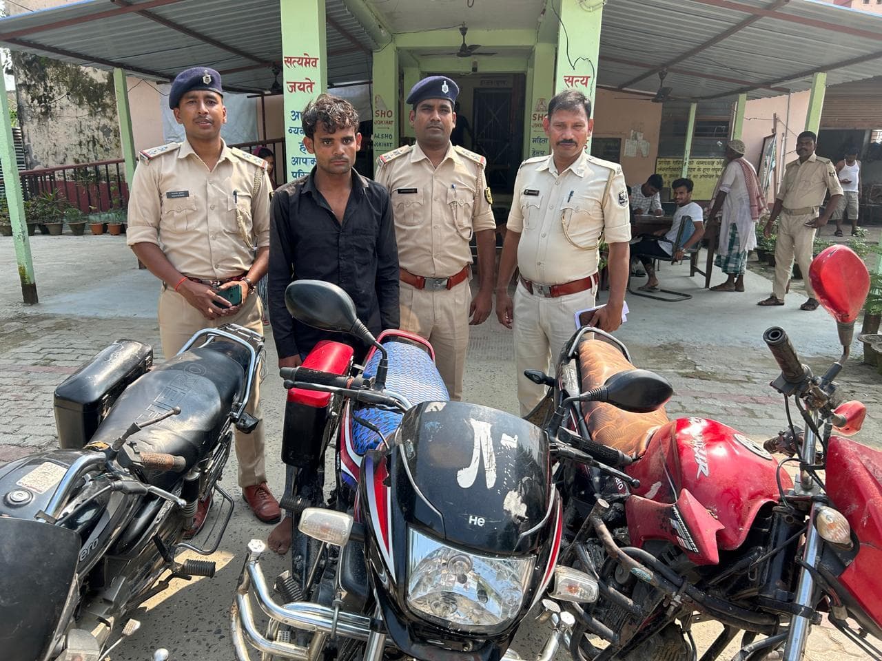 बाइक चोरी कर नेपाल बेचने वाले नेटवर्क का हुआ उद्भेदन
