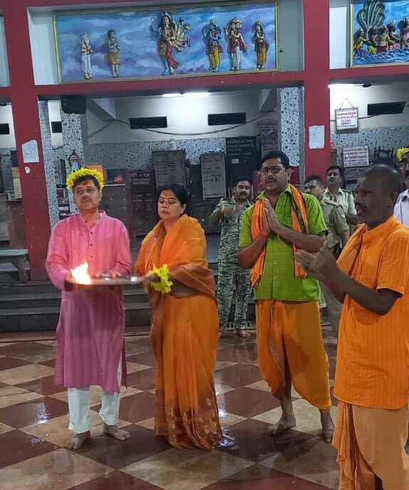 इलाहाबाद हाईकोर्ट के न्यायाधीश ने की फौजदारीनाथ की पूजा