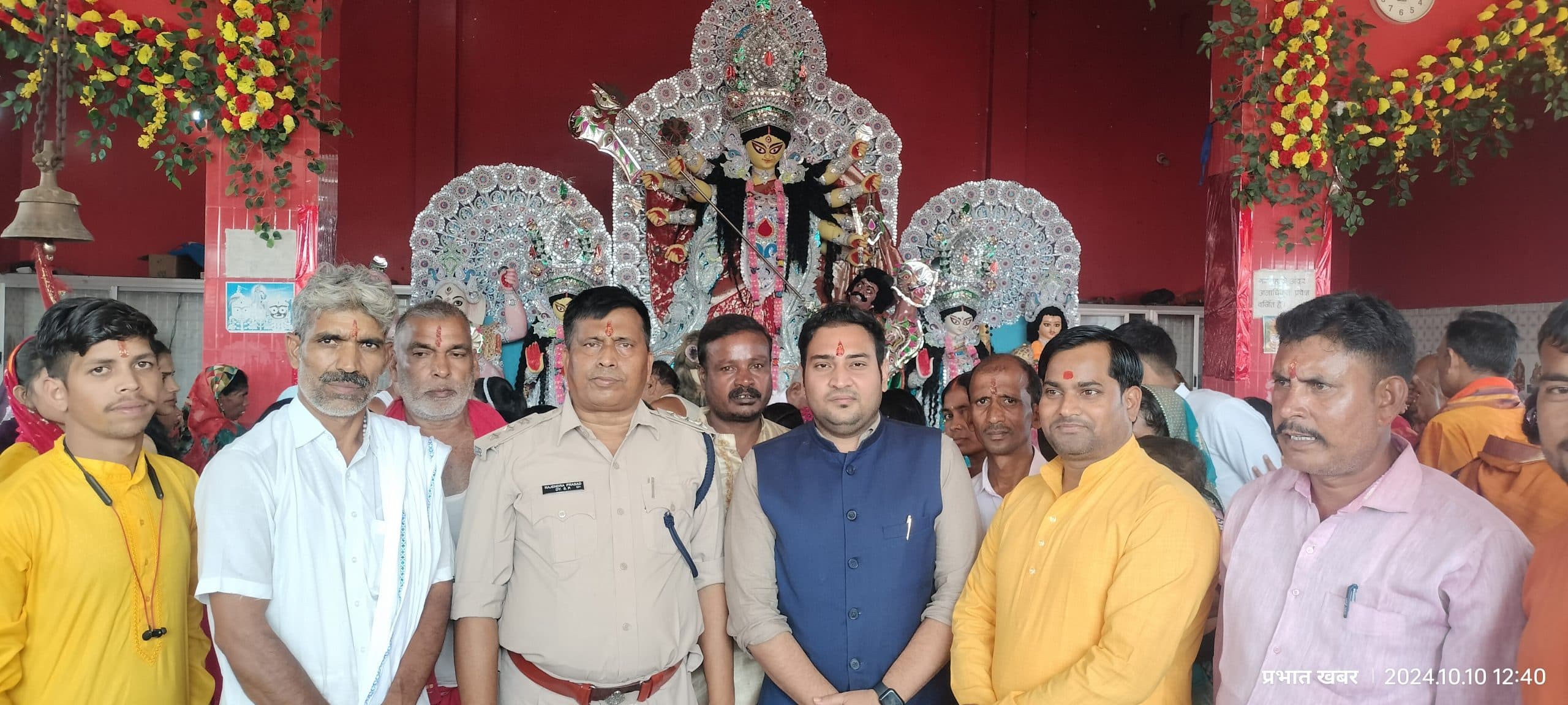 Giridih News:सात दिवसीय दुर्गा पूजा मेला का उद्घाटन किया