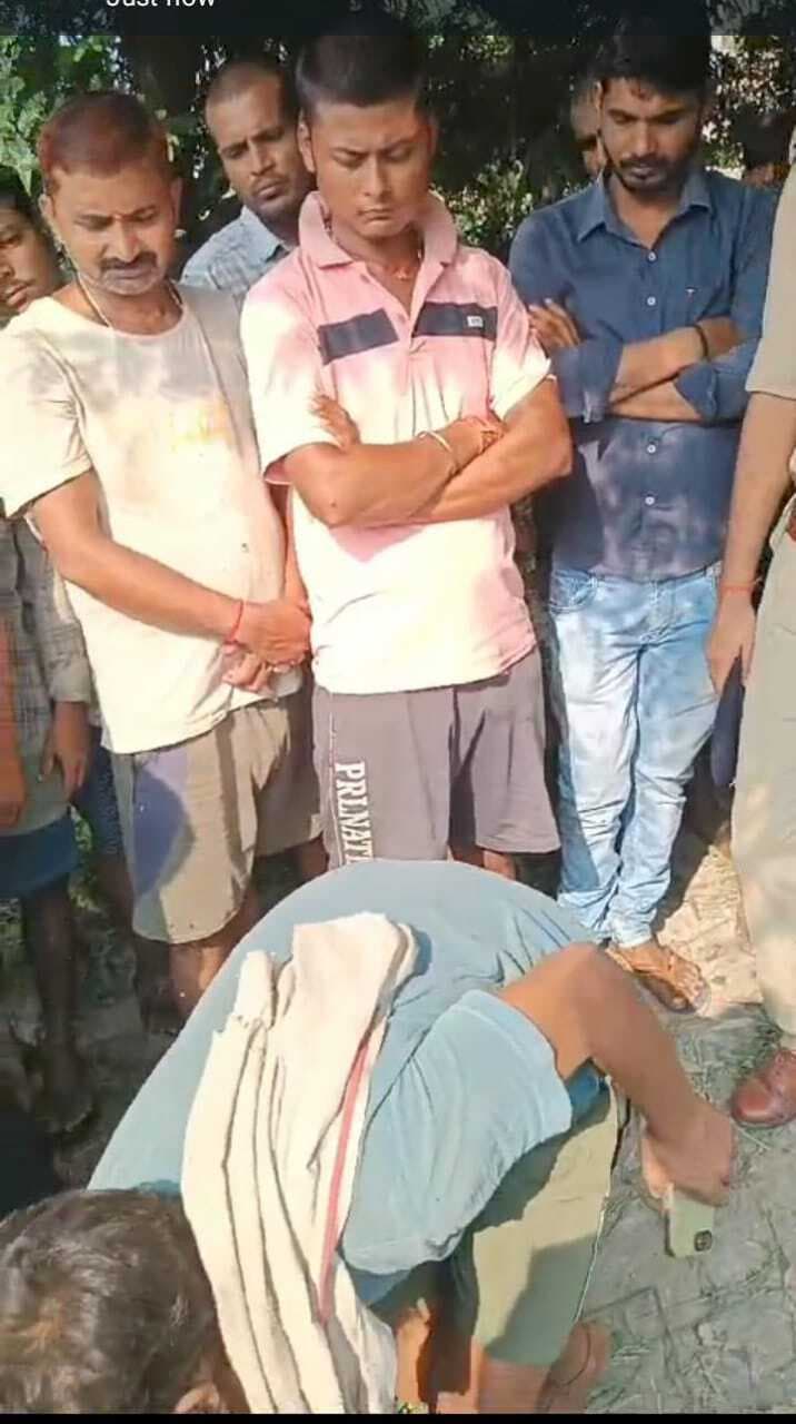 वृद्ध की गला दबाकर हत्या, शव को विद्युत सब स्टेशन के पीछे फेंका