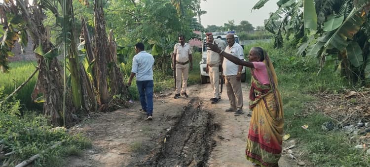 जमीन विवाद में सगे छोटे भाई की खंती व टेंगारी से वारकर कर दी हत्या