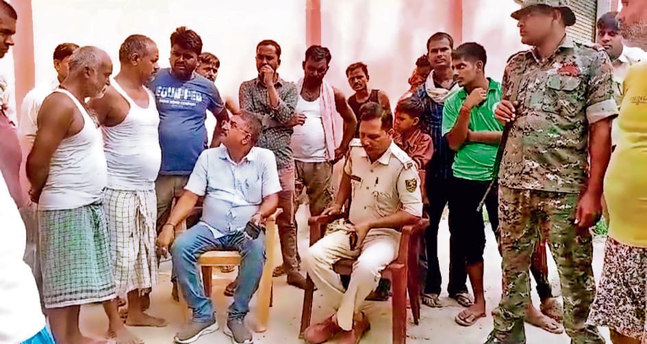 hajipur news. संदिग्ध अवस्था में मिला वृद्ध का शव, हत्या का आरोप