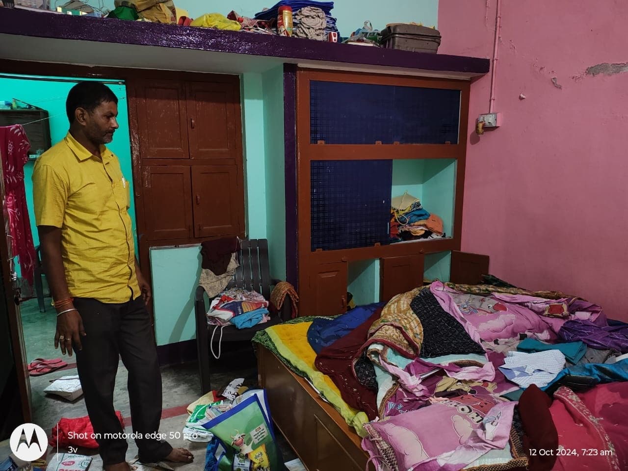 Samastipur News: दलसिंहसराय में सेवानिवृत शिक्षक के घर भीषण चोरी