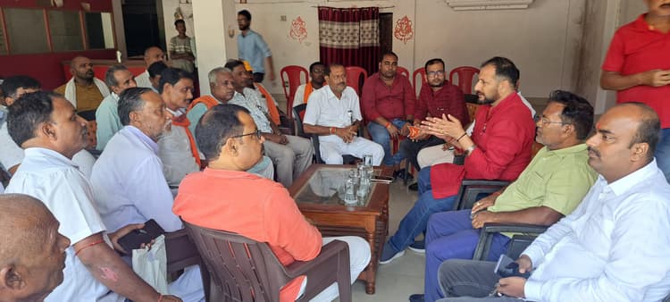 भाजपा के सदस्यता अभियान की हुई समीक्षा, मंत्री ने अभियान की धीमी रफ्तार पर जतायी नाराजगी