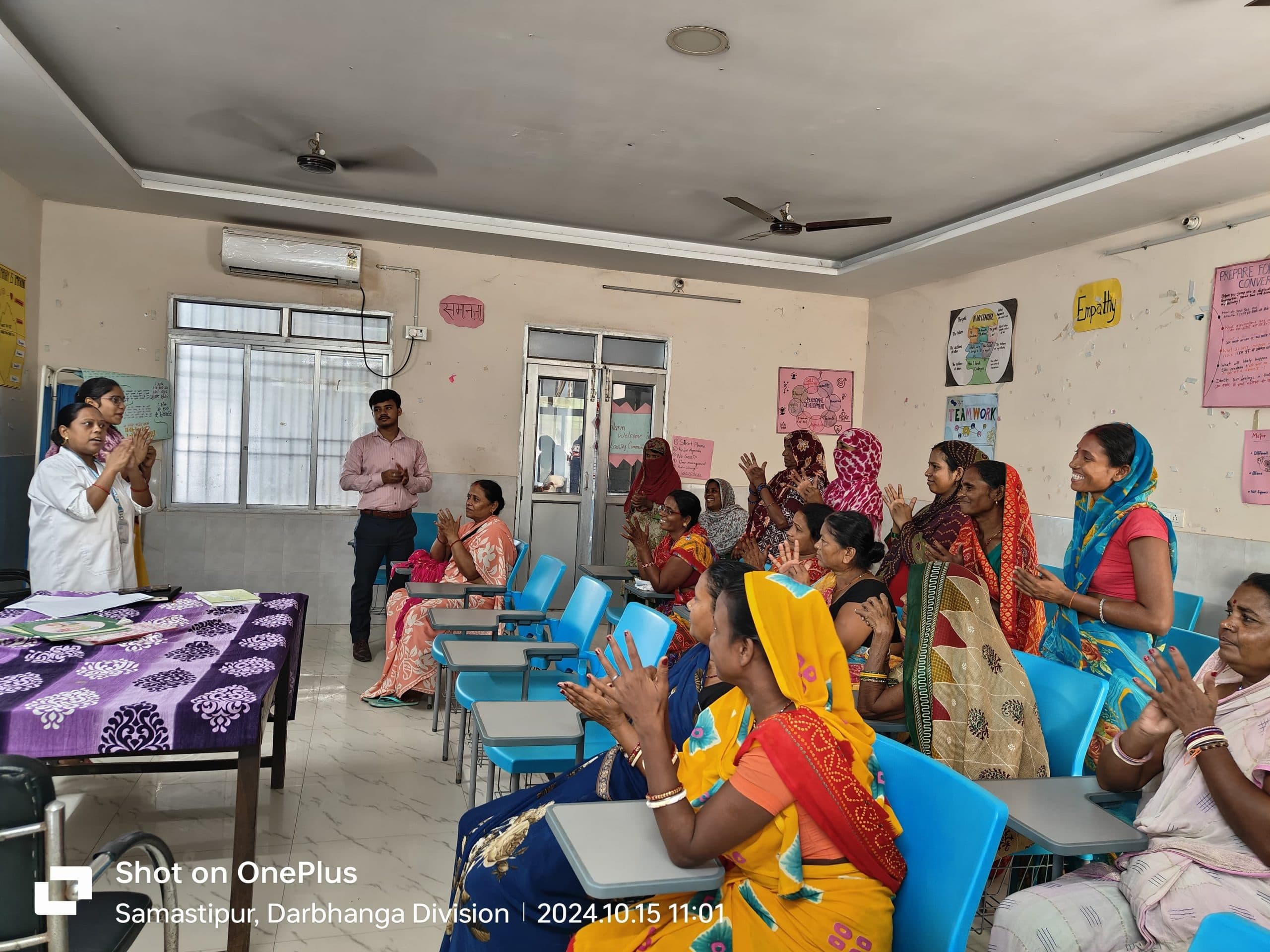 Samastipur News: global hand washing day: ग्लोबल हैंड वाशिंग डे पर दिया हाथ धोने का दिया गया प्रशिक्षण