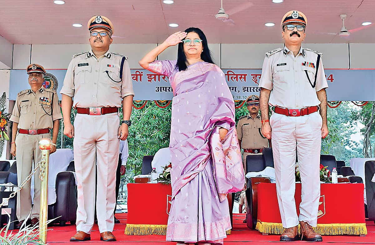 city news : जैप-01 परिसर में झारखंड राज्य पुलिस ड्यूटी मीट का उदघाटन