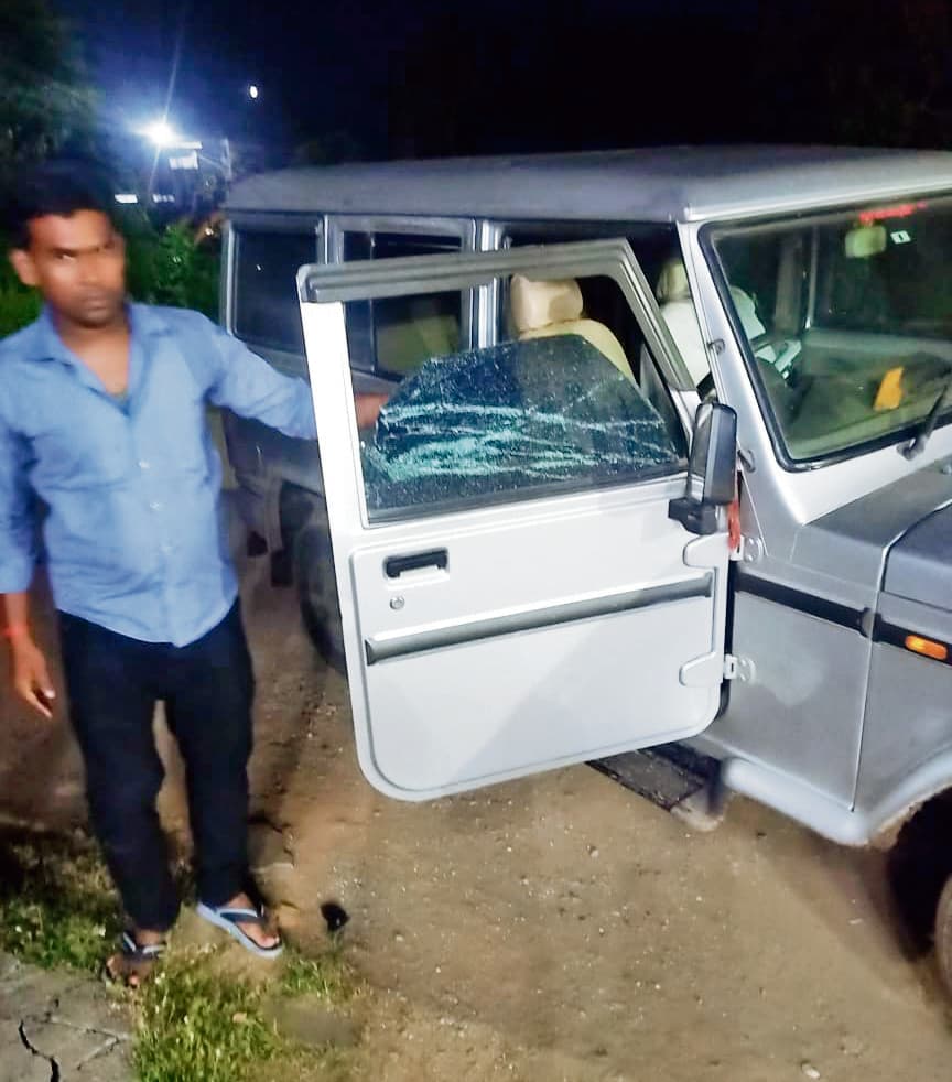 Gaya News : बालू माफियाओं ने पुलिस टीम पर किया जानलेवा हमला