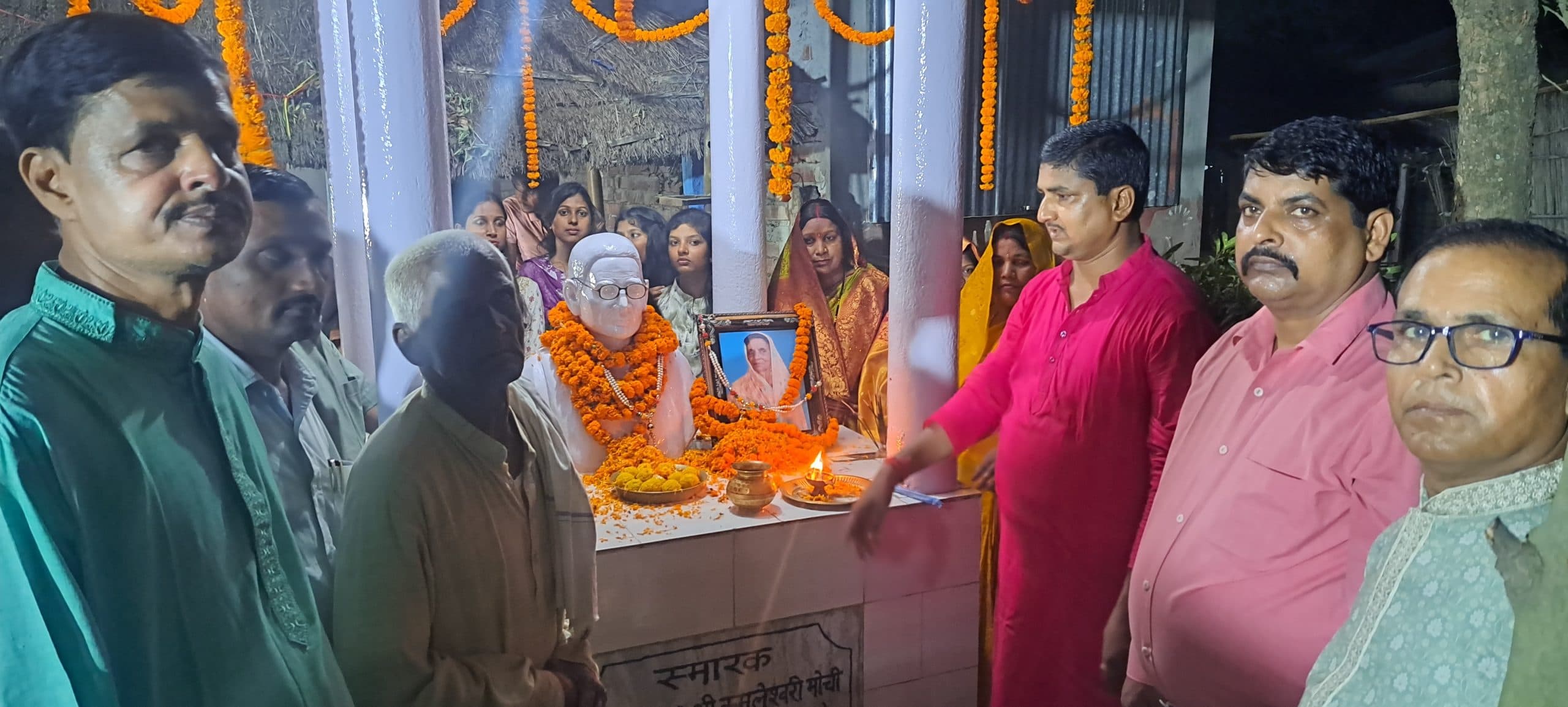 पुण्यतिथि पर सत्संग, भजन व भंडारा का हुआ आयोजन