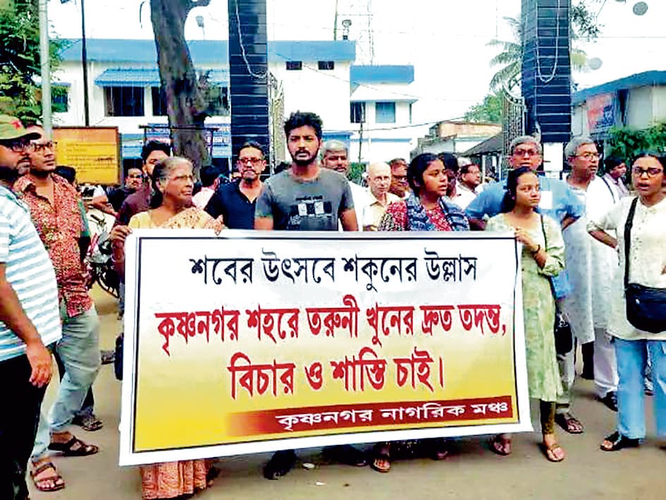 कृष्णानगर में 12वीं की छात्रा की दुष्कर्म के बाद हत्या