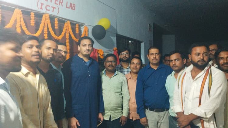 पढ़ाई के साथ-साथ कंप्यूटर की भी शिक्षा प्राप्त करेंगे अब छात्र - विधायक