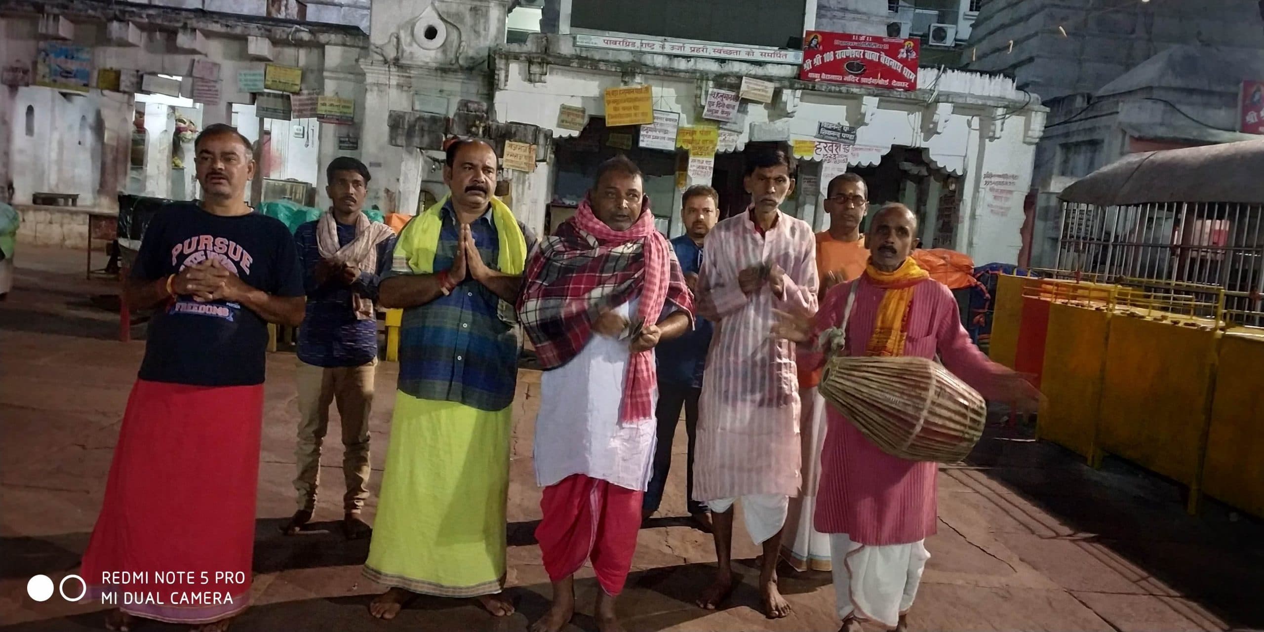 बाबा नगरी में मास व्यापी प्रभात फेरी कीर्तन शुरू