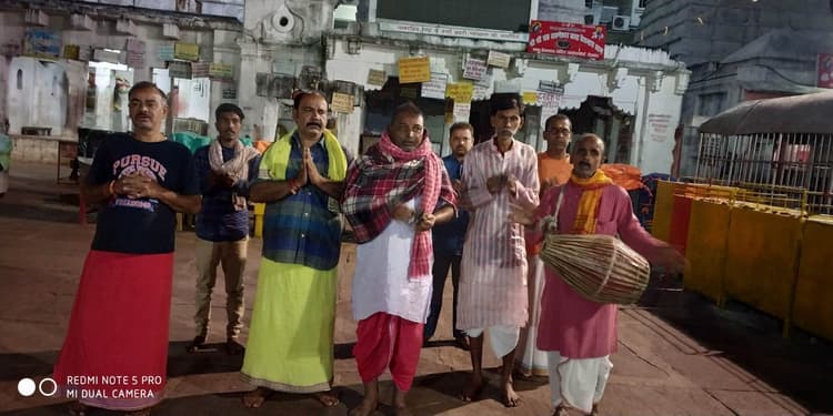 बाबा नगरी में मास व्यापी प्रभात फेरी कीर्तन शुरू