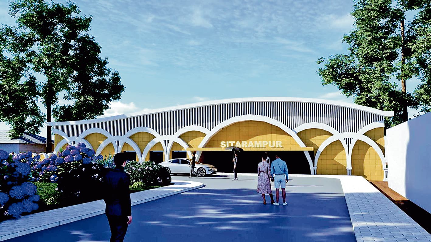 अमृत भारत स्टेशन योजना : बदल जायेगा सीतारामपुर रेलवे स्टेशन