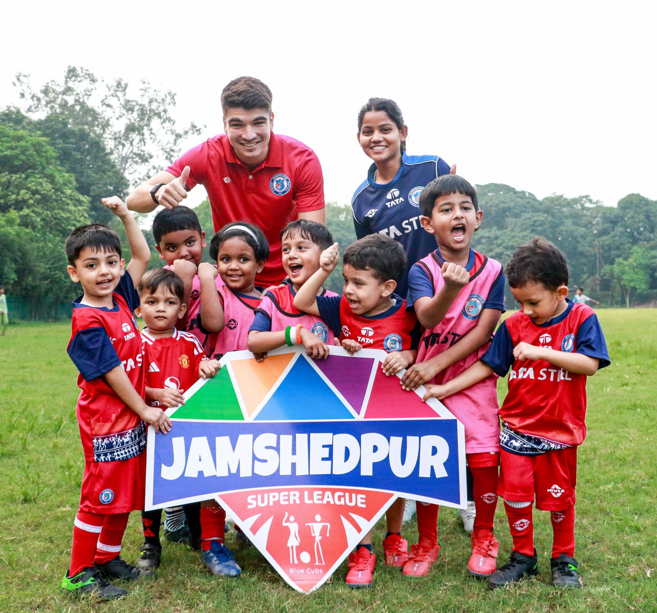 जमशेदपुर लीग के लोगो का हुआ अनावरण