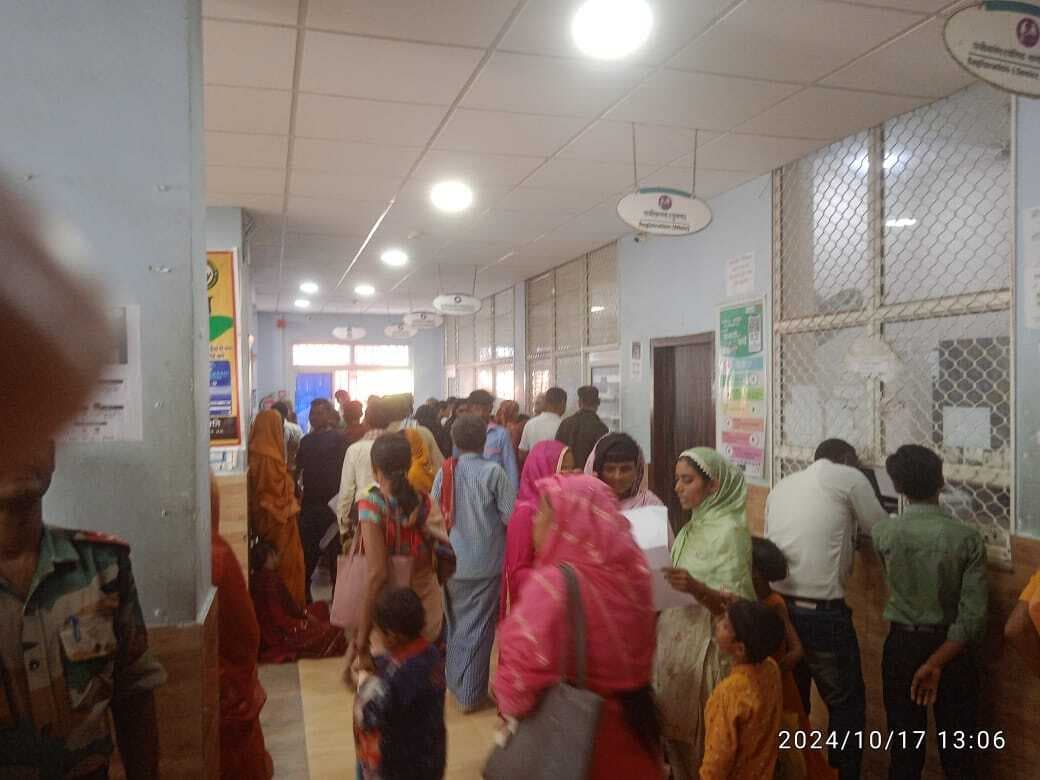 मौसम में परिवर्तन के साथ वायरल बीमारियों का प्रकोप बढ़ा