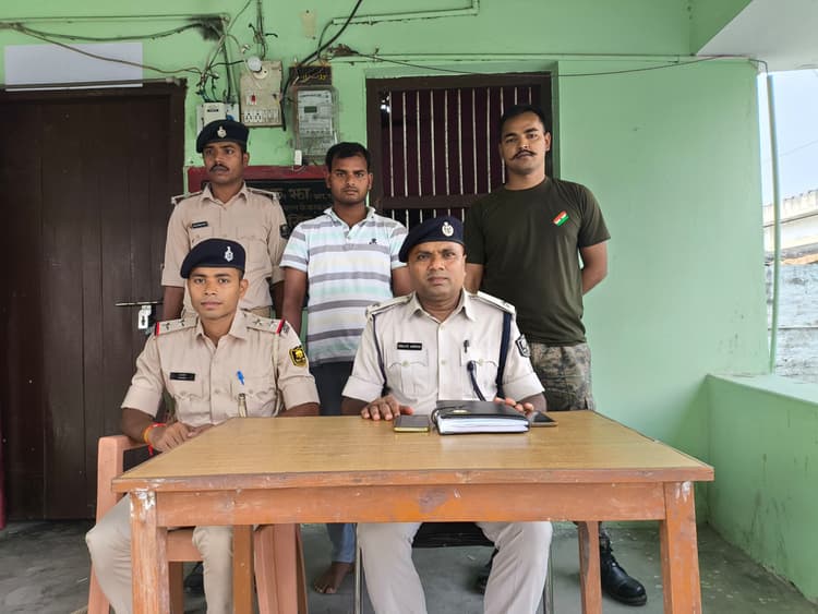 पिपराकोठी में 25 हजार का इनामी सुनील गिरफ्तार