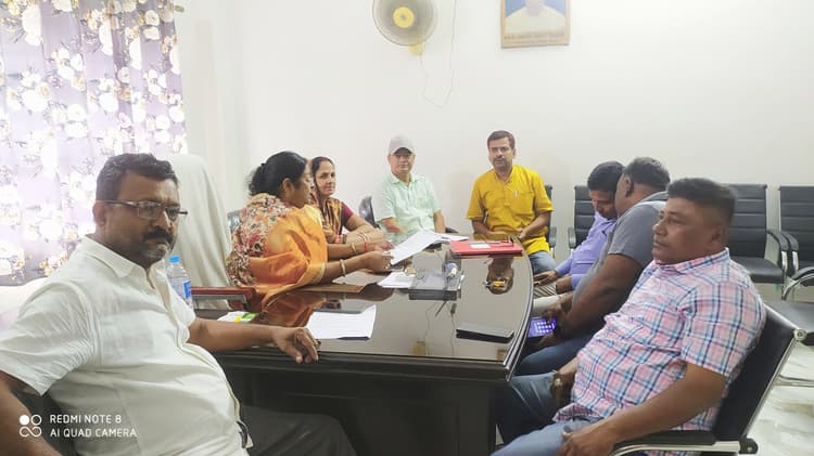 नप सशक्त स्थाई समिति की बैठक में छह एजेंडाें की मिली स्वीकृति