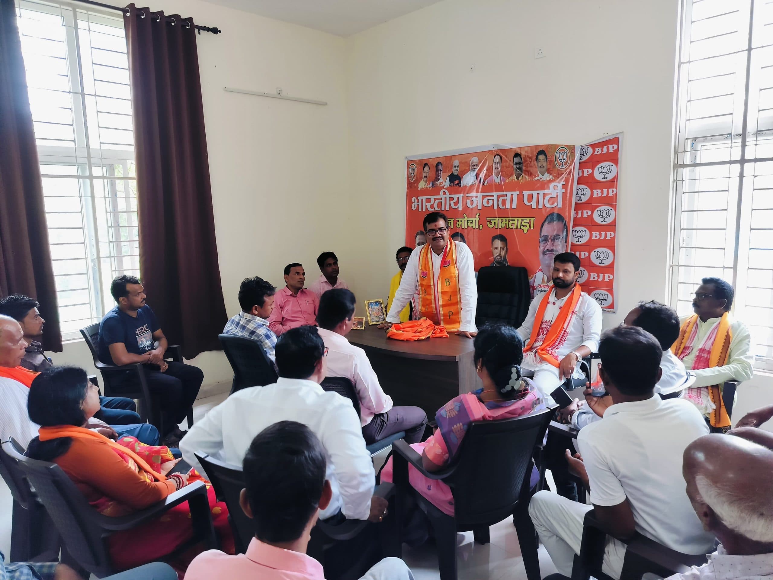 भाजपा किसान मोर्चा ने किसानों की समस्याओं पर किया विचार