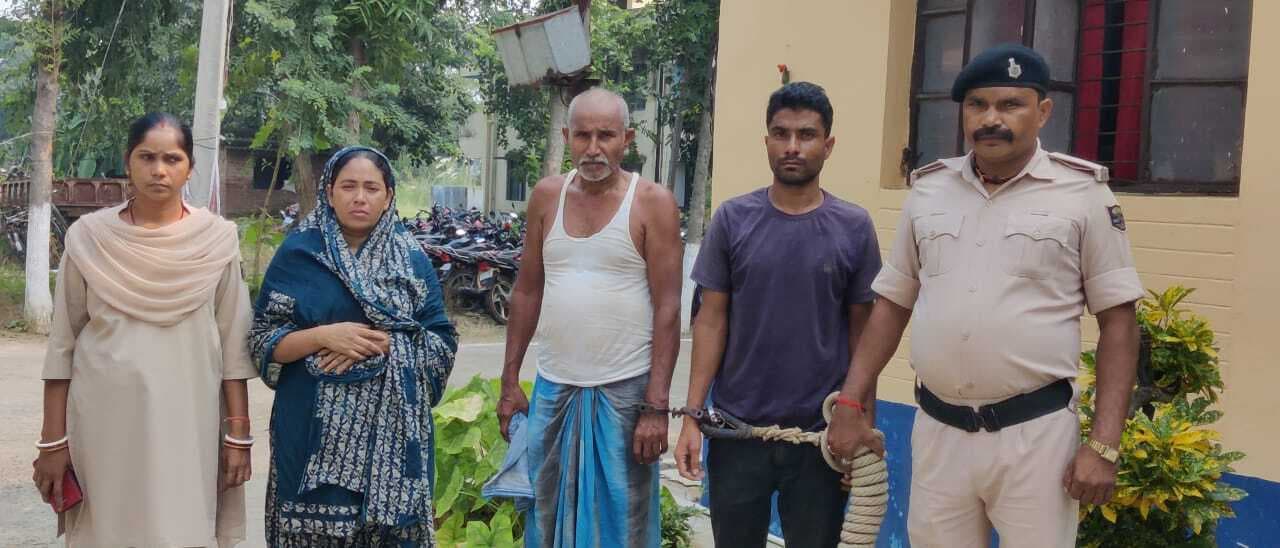 मिनी गन फैक्ट्री मामले में फरार व कार्य में बाधा डालने वाले तीन आरोपित गिरफ्तार