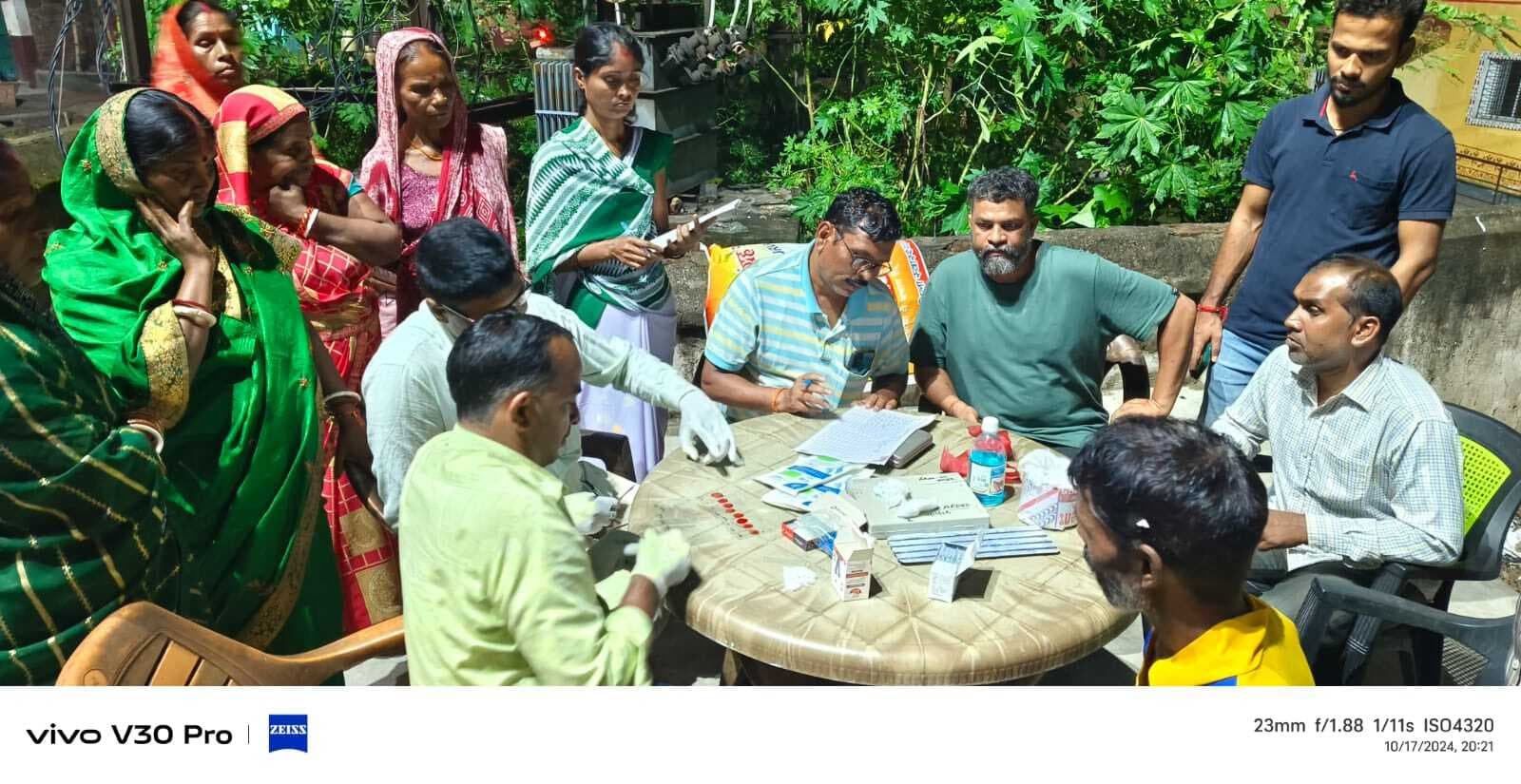 Giridih News:रात्रि रक्तपट्ट संग्रह शिविर का आयोजन