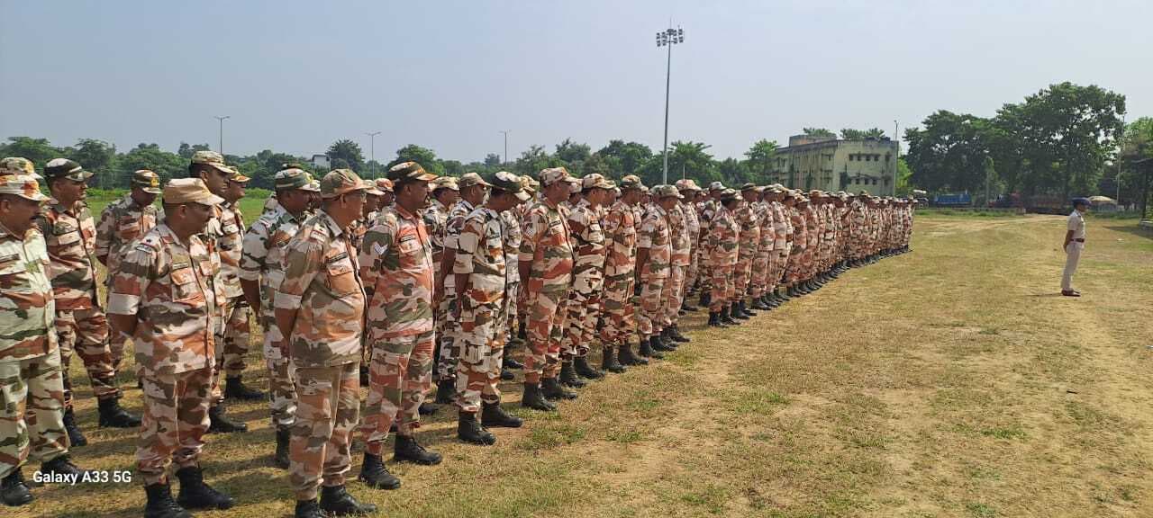 एसपी ने आइटीबीपी के जवानों को दी प्री पोल ड्यूटी की जानकारी