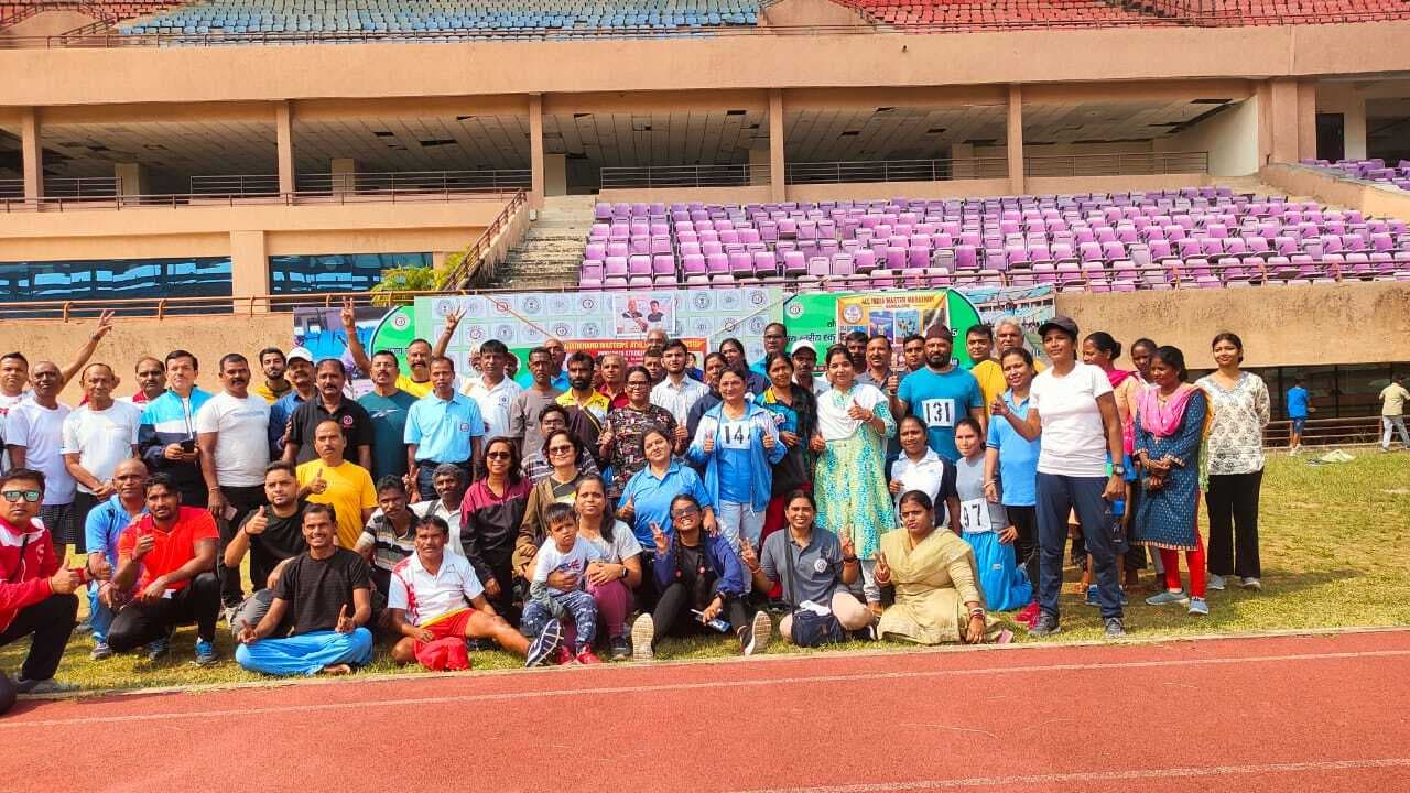 Master ath: झारखंड मास्टर एथलेटिक्स प्रतियोगिता संपन्न