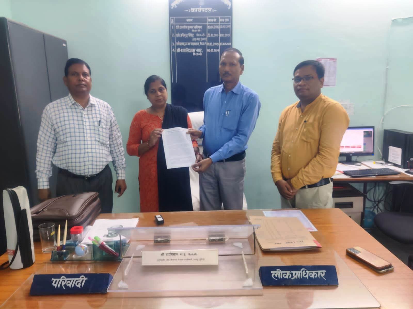 पांच वर्ष बाद लीना को मिला नल-जल से पेयजलापूर्ति