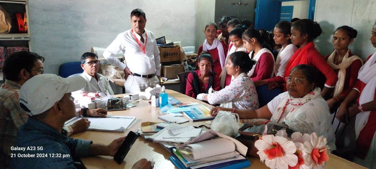 Samastipur-Hassanpur News: जांच में 32 छात्राओं में कम पायी गयी हीमोग्लोबिन की मात्रा