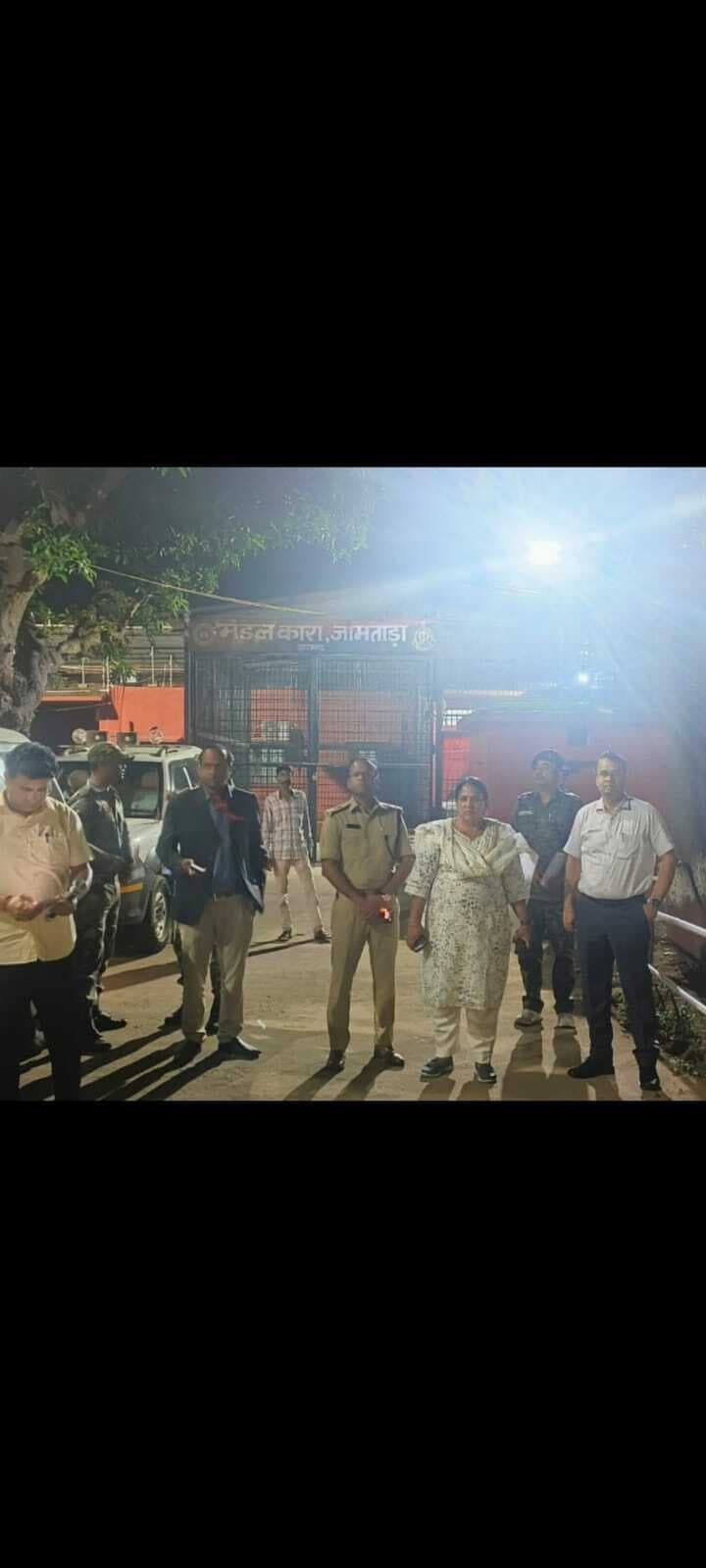 डीसी-एसपी ने मंडल कारा की सुरक्षा का लिया जायजा