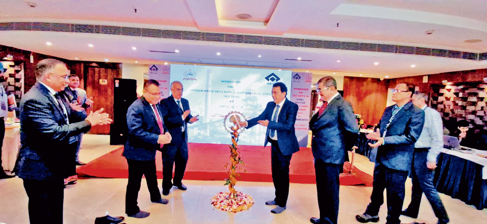 सीआइएसएफ बर्नपुर की स्टील सेक्टर में सुरक्षा पर कार्यशाला शुरू