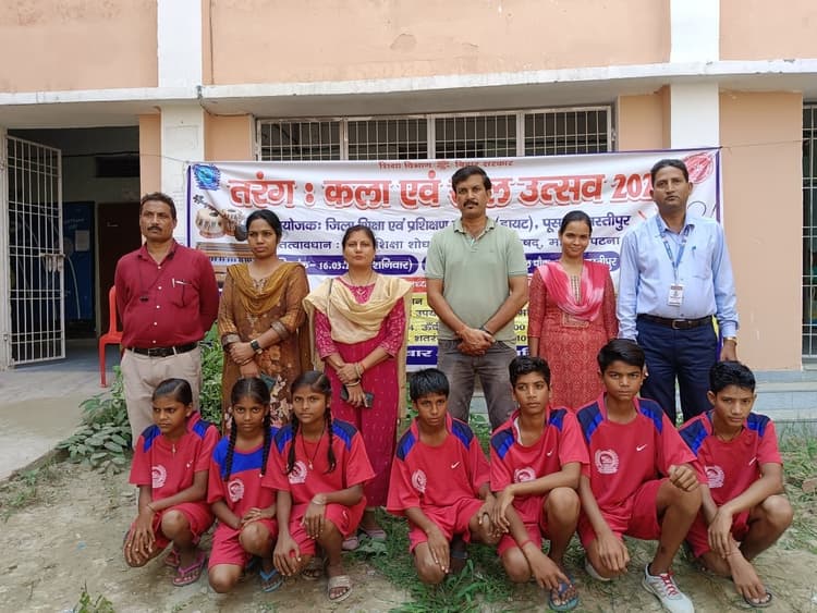 Samastipur News: कला व खेल उत्सव के लिए डायट पूसा की टीम रवाना