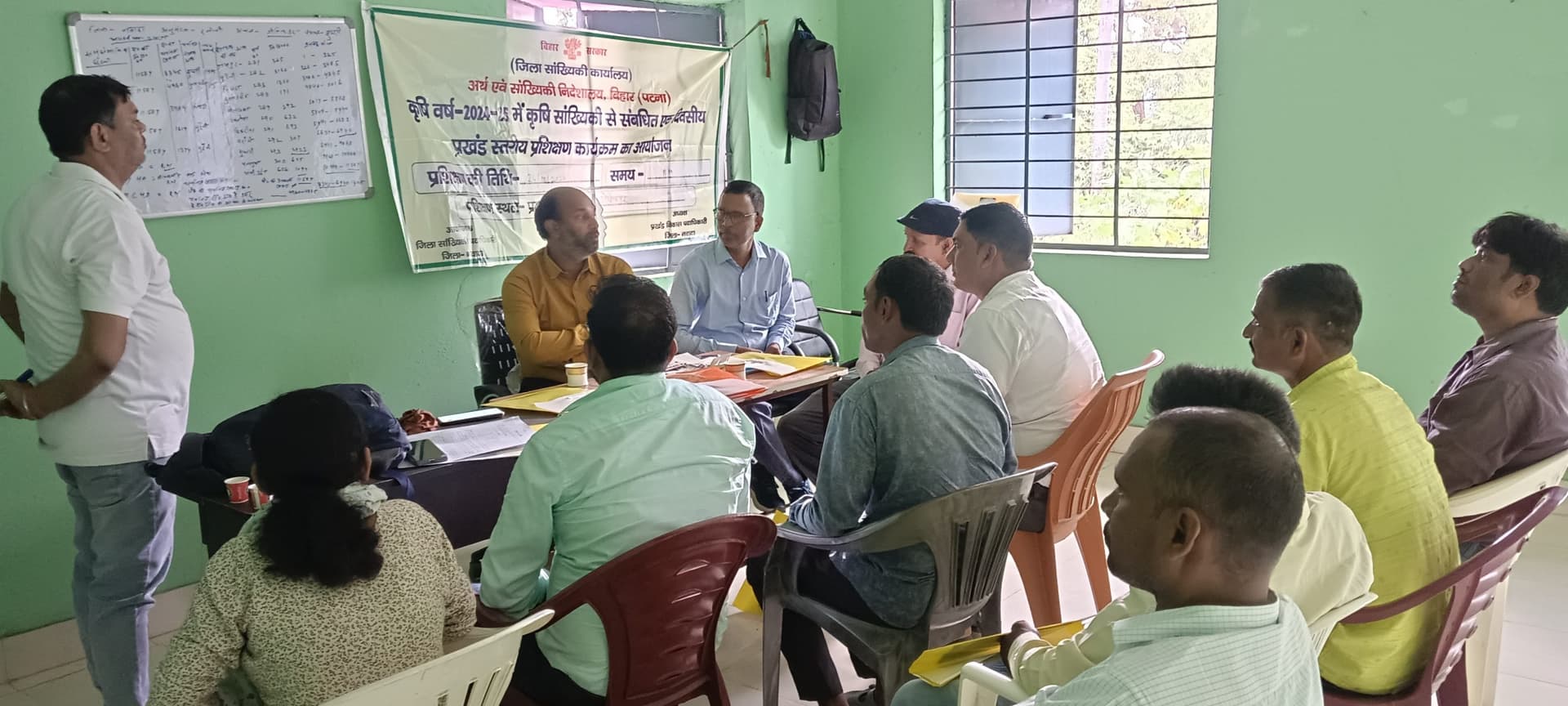 धान की क्रॉप कटिंग को लेकर दी गयी तकनीकी जानकारी
